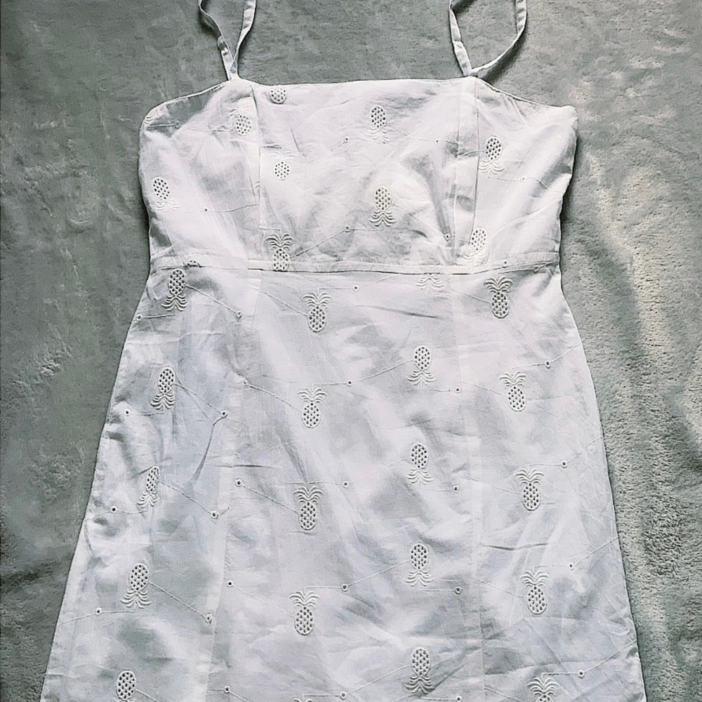 White summer dress